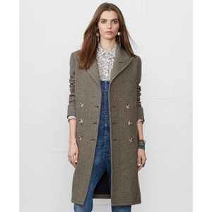 Ralph Lauren Herringbone Coat